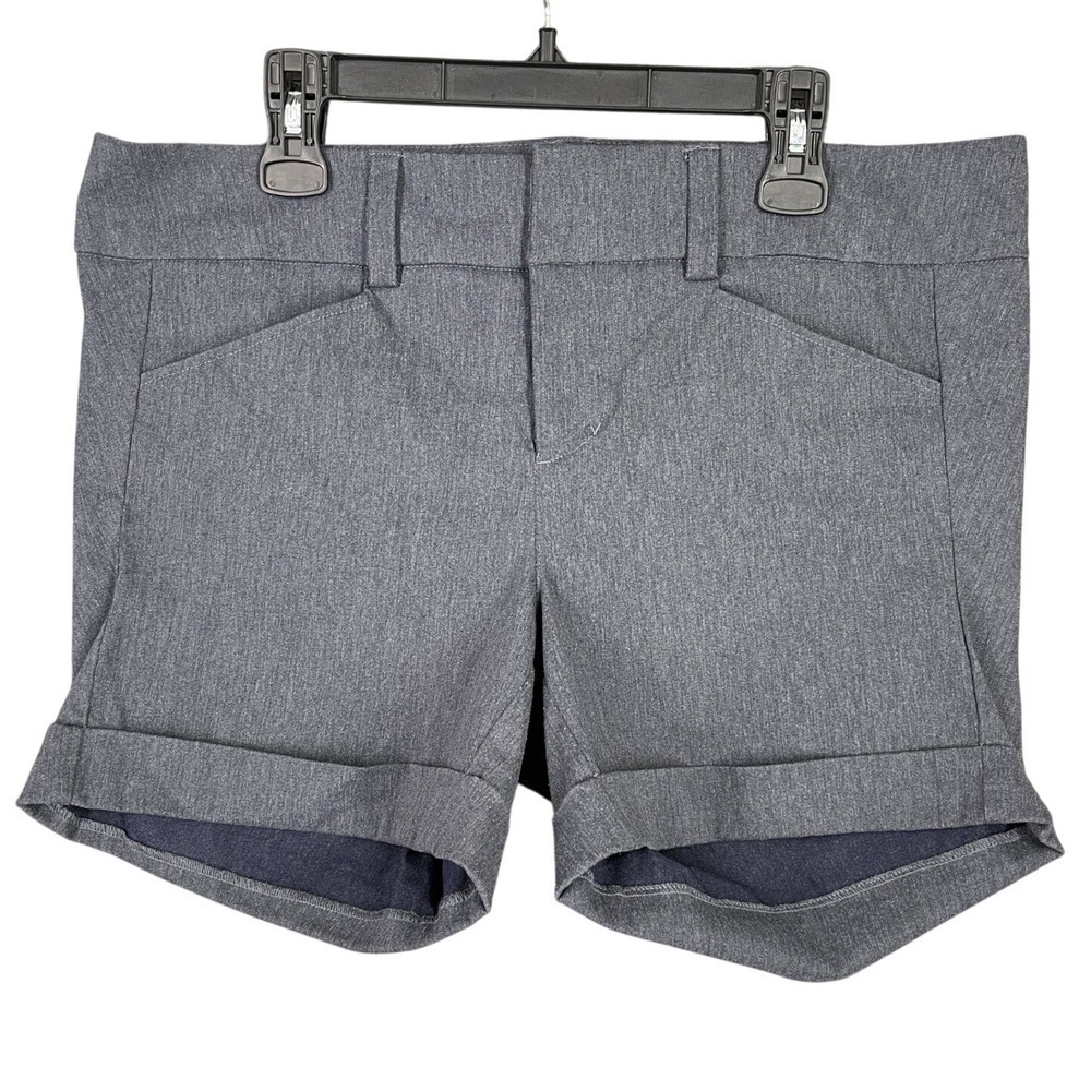 Torrid‎ Shorts Womens 14 Blue Career Casual Everyday Cuffed Preppy Old Money